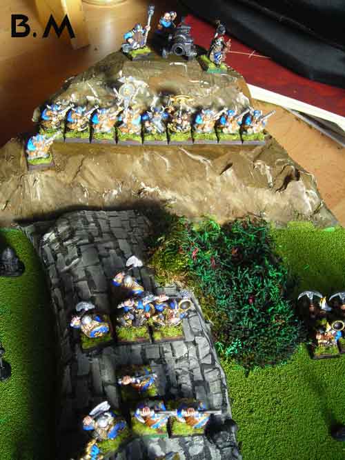 Nain bataille au col du crane