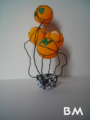 D&eacute;cor mongolfi&eacute;re