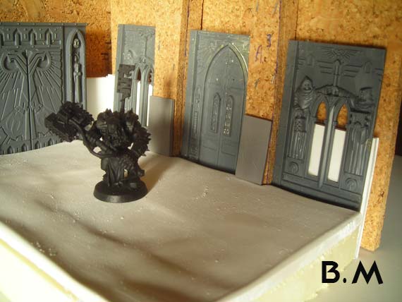 ork diorama Warhammer 40 000