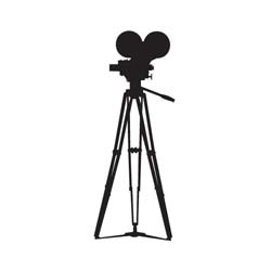 cam&eacute;ra cin&eacute;ma vid&eacute;o sculpture figurines