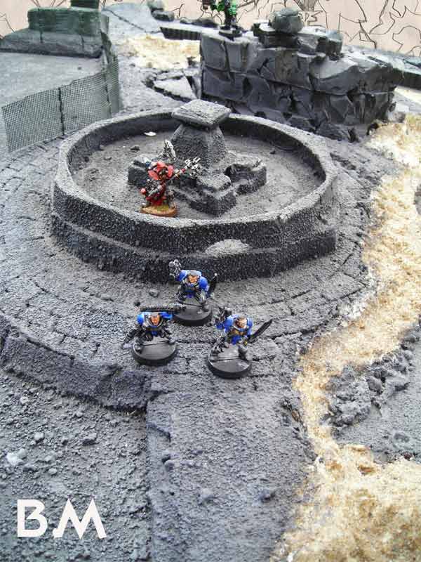 Arm&eacute;e scout space marine d&eacute;cor futuriste