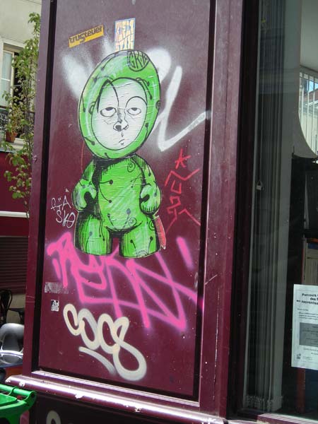 Belleville Paris - Street Art