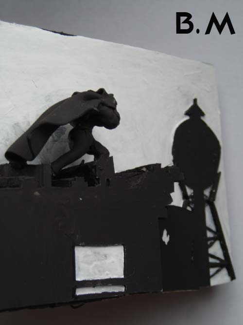 marv sur les toit sin city