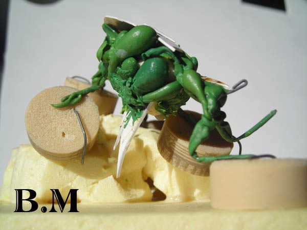 Monstre des montagnes - sculpture figurine