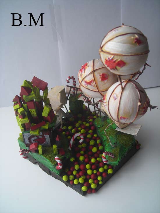 Montgolfi&eacute;re PROJECT sculpture 