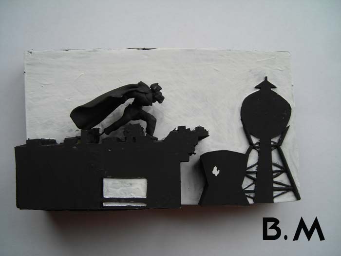 sculpture figurine  marv sin city